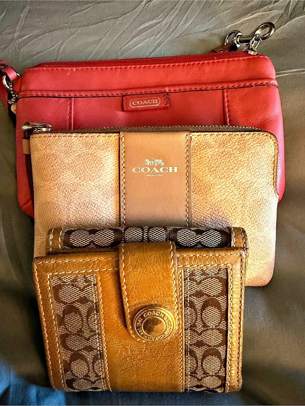 Coach Wristlets and Wallet